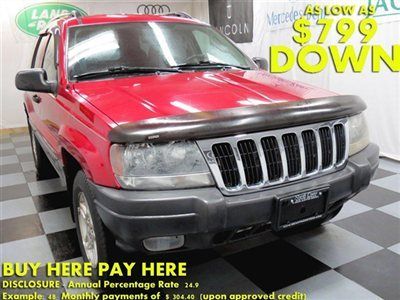 2003(03) grand cherokee we finance bad credit! buy here pay here low down $799