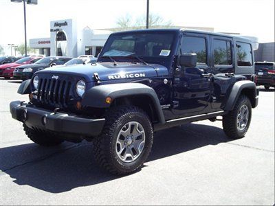 4wd 4dr rubicon new suv manual gasoline 3.6l smpi 24v vvt v6 true blue pearl