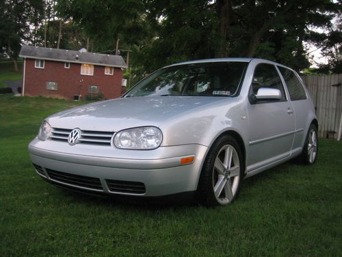 2000 volkswagen golf gti glx vr6 5-speed - satin silver - runs very well