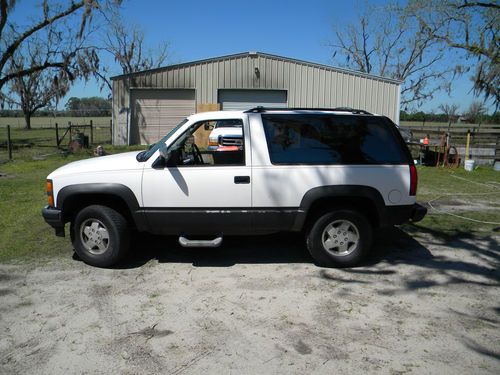 1992 chevrolet blazer silverado sport utility 2-door 5.7l