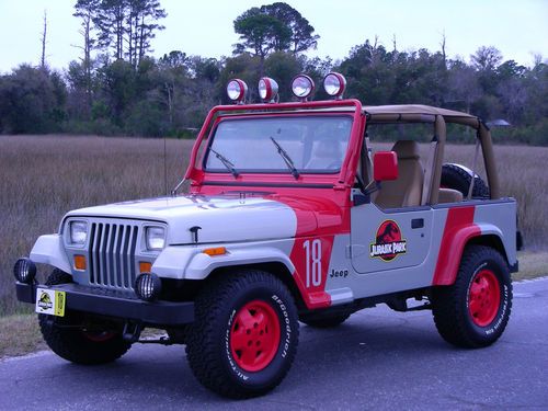 Find used 1995 Jeep Wrangler Jurassic Park Custom Design in Darien,  Georgia, United States, for US $21,