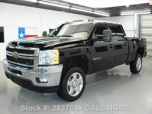 2011 chevy silverado 2500hd ltz z71 diesel 4x4 20's 29k texas direct auto