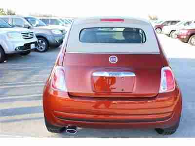 Stunning rame (copper) convertible Fiat cabrio 500C alloys 5 speed, image 3