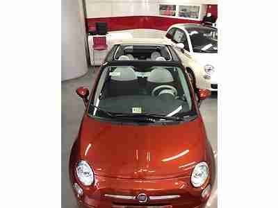 Stunning rame (copper) convertible Fiat cabrio 500C alloys 5 speed, image 6