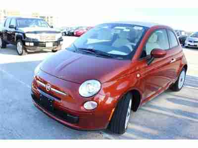 Stunning rame (copper) convertible Fiat cabrio 500C alloys 5 speed, image 8