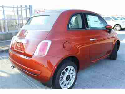 Stunning rame (copper) convertible Fiat cabrio 500C alloys 5 speed, image 11