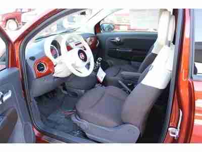 Stunning rame (copper) convertible Fiat cabrio 500C alloys 5 speed, image 14