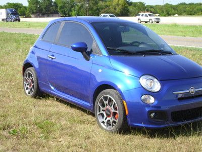 Low mile fiat 500 sport low creserve