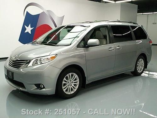 2012 toyota sienna xle sunroof nav rear cam dvd ent 6k texas direct auto