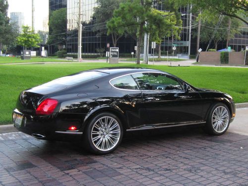 2010 bentley continental gt speed coupe 2-door 6.0l