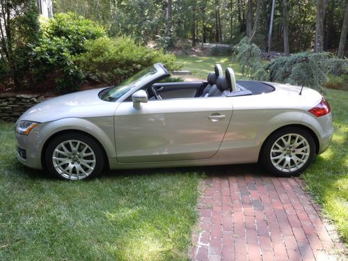 2008 audi tt quattro convertible 3.2l v6 6-speed