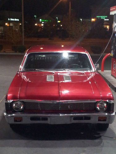 1969 chevy nova, v8 350, new paint, ac!!, great interior, daily driver