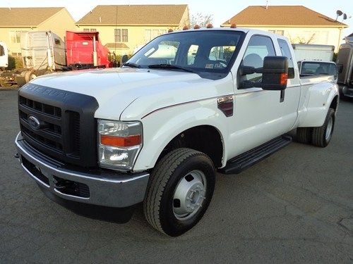 2008 ford f350 xl 4x4 extended cab dually turbo diesel 87k miles no reserve