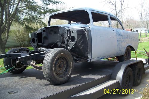 1957 chevrolet 210 sedan 4 speed posi rear end