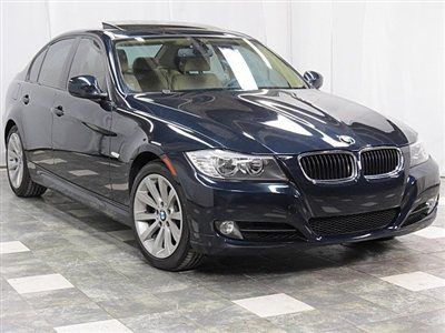 2009 bmw 328i only 27k wrnty sedan mroof heated seats loaded car fax