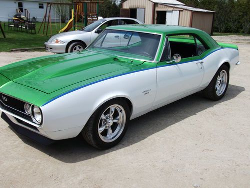 1967 camaro resto mod 396 with 4 spd tri tone paint hot rod street machine