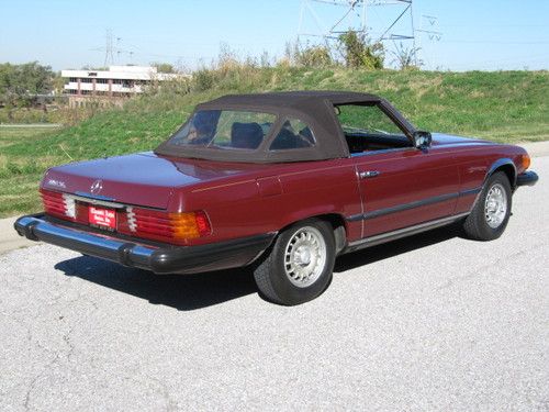 1981 mercedes 380sl convertible, 89k miles