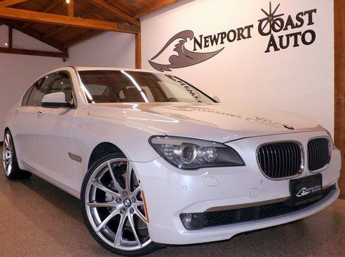 2009 bmw 750li sedan 750li * brand new 22" sport alloy wheels and tires * 1-owne