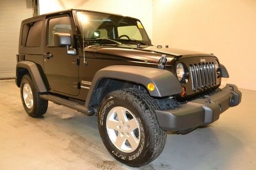 2010 jeep wrangler x sport 4x4 v6 3.8l suv auto 2door keyless cd 1 owner