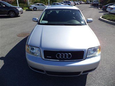 2004 audi a6 quattro leather heated seats power seats 17" alloy wheels 6 disc cd