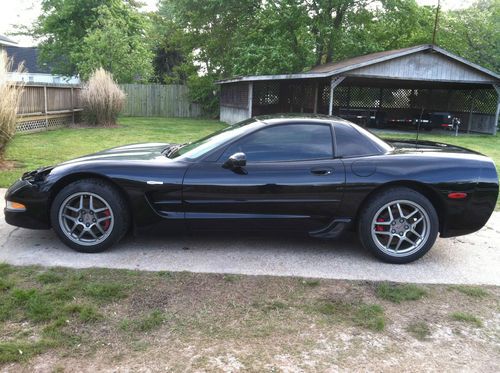 2001 chevrolet corvette z06 salvage wrecked repairable 30k miles runs/drives