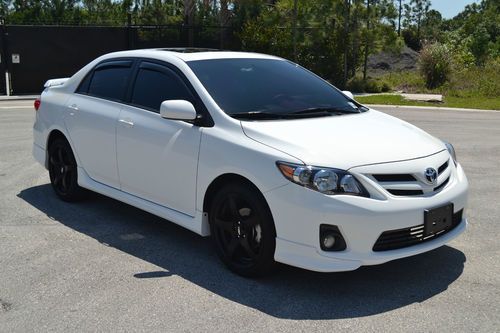 2012 corolla s 9,500miles  * trd package * super clean!!