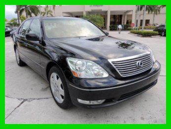 2004 lexus ls ls430 luxury 6-speed xenon sunroof speed premium