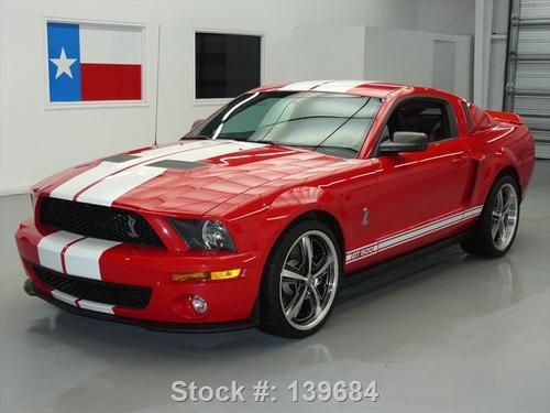 2008 ford shelby gt500 svt cobra nav dvd 20" wheels 27k texas direct auto