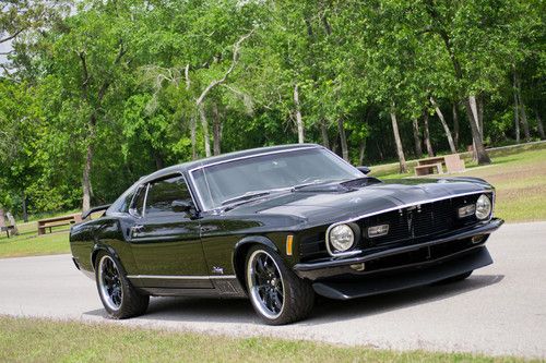 1970 ford mustang mach 1 - stunning restomod - fully built &amp; restored muscle car