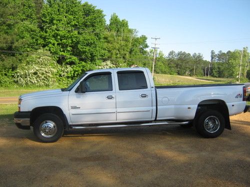 2006 chevrolet silverado 3500 lt crew cab pickup 4-door 6.6l