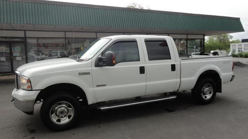 Superduty xlt 4x4 crew cab 6.0l powerstroke turbo diesel no reserve