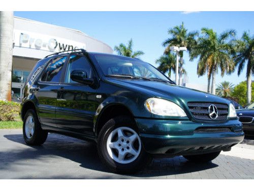 2000 mercedes-benz ml320,all wheel drive,clean carfax,florida car!!!