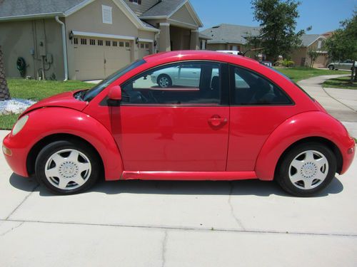 **no reserve** 1998 volkswagen beetle base hatchback 2-door 2.0l