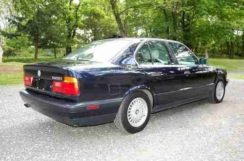 NO RESERVE Good running,Looking 1994 BMW 525i sport sedan, P Sunroof, Leather CD, image 3