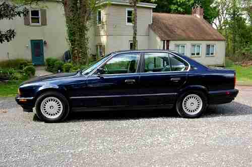 NO RESERVE Good running,Looking 1994 BMW 525i sport sedan, P Sunroof, Leather CD, image 7