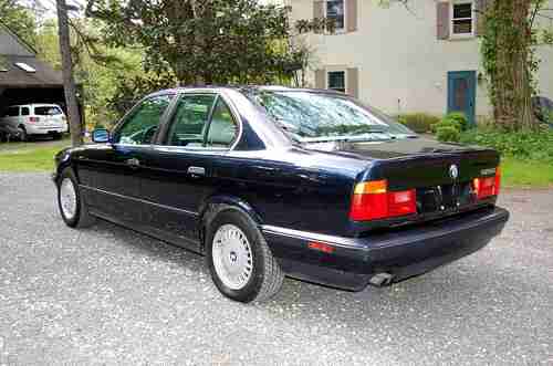 NO RESERVE Good running,Looking 1994 BMW 525i sport sedan, P Sunroof, Leather CD, image 8