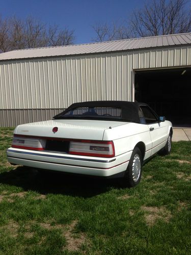1988 Cadillac Allante Base Convertible 2-Door 4.1L, image 5