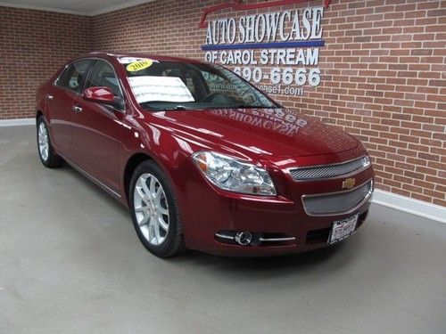 2010 chevrolet malibu ltz leather 2.4l automatic low miles