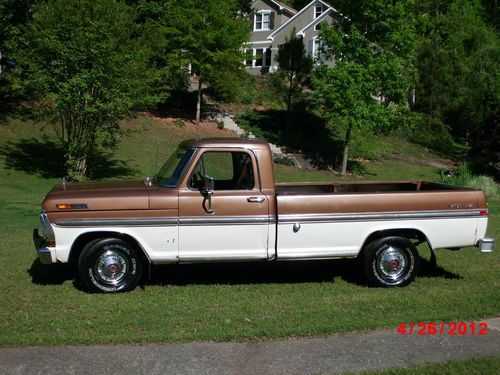 1972 ford f-100 very nice work truck classic antique