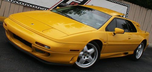 Lotus  esprit s4 turbocharged lotus yellow 5 -speed