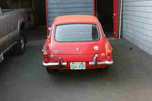 1970 MGB GT Barn find sitting since 1997 / 62819 Original miles, US $2,995.00, image 2