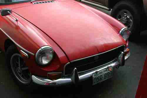 1970 MGB GT Barn find sitting since 1997 / 62819 Original miles, US $2,995.00, image 6