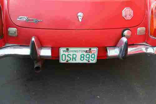 1970 MGB GT Barn find sitting since 1997 / 62819 Original miles, US $2,995.00, image 8