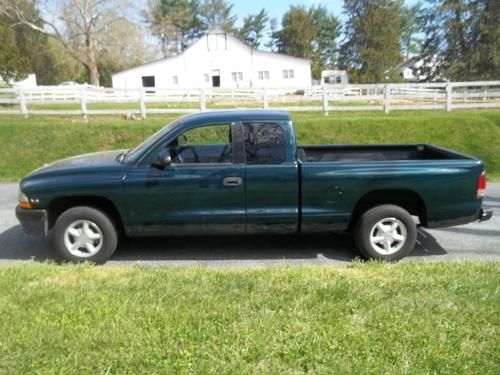 1997 dodge dakota extended cab 6cyl 5spd manual md inspected one owner