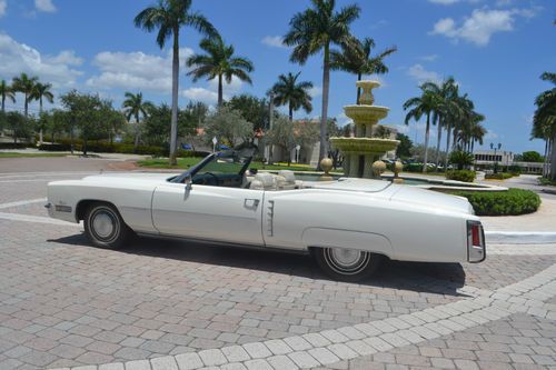 1972 cadillac eldorado convertible 2 door 8.2 litre