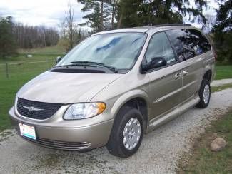 Town &amp; country wheelchair van personal or commercial 92k mis excellent condition