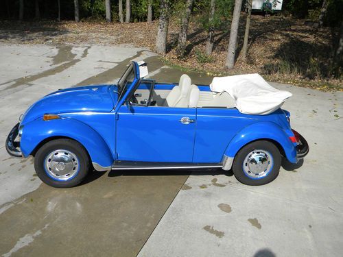 1972 vw bug convertable