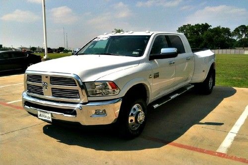 Ram 3500 mega cab dually! navigation rear cam! diesel! b&amp;w hitch! 4x4!