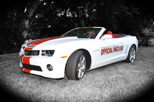 2011 chevrolet camaro convertible 100th anniversary indianapolis 500 pace car