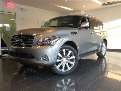 2012 infiniti qx56 awd ***never titled*** dvd rear, navigation, 22